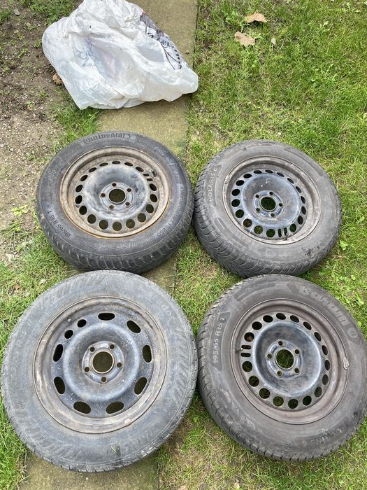 Колеса зимні, диски з резиною