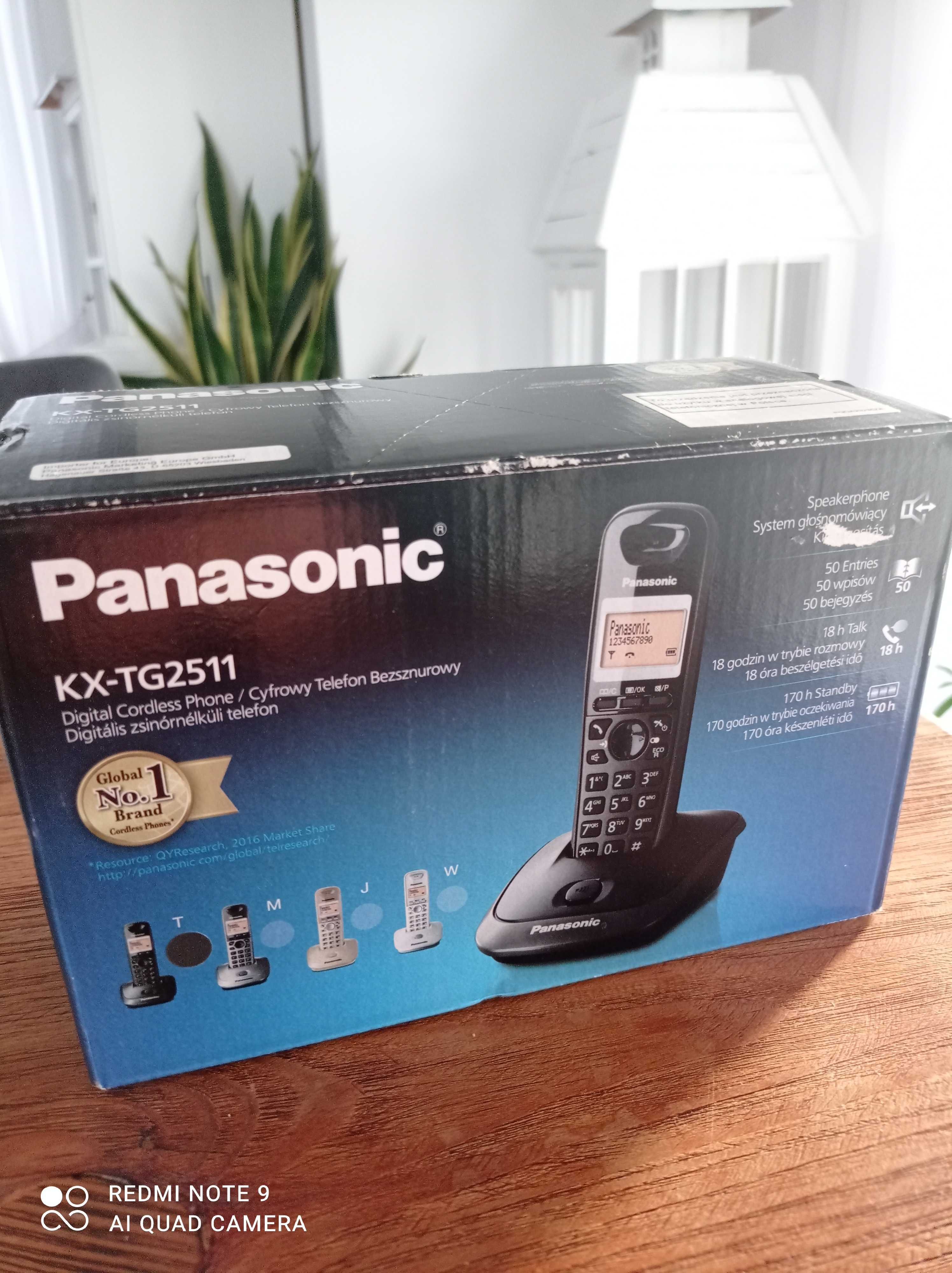 Telefon bezprzewodowy Panasonic