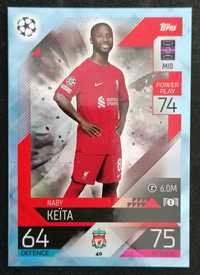 Crystal 40 Naby Keita Liverpool - Match Attax 2022/23