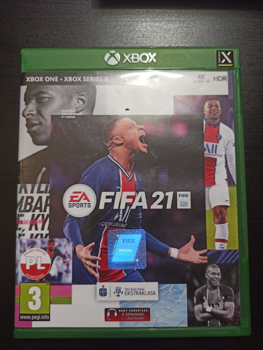 FIFA 21 Xbox one S X Series