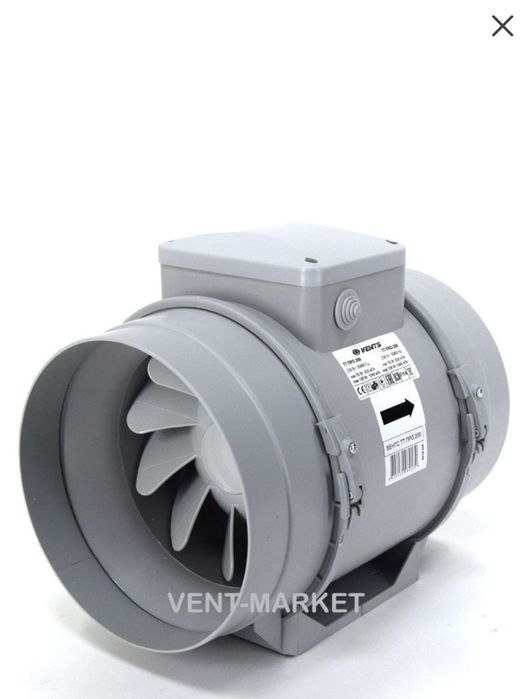 Канальный вентилятор Вентс ТТ ПРО 200