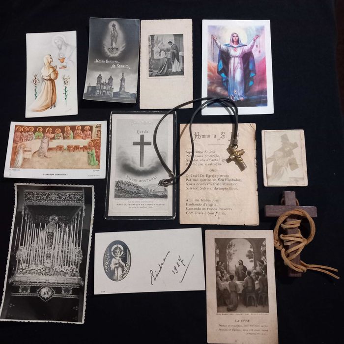 Conjunto objectos religiosos