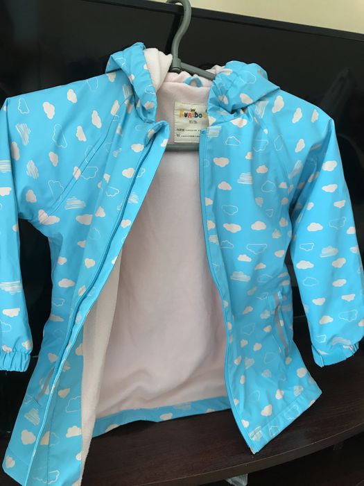 Дощовик куртка на флісі 110/116