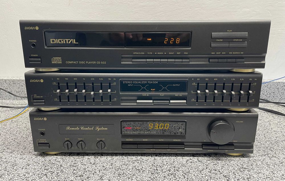 wieża Diora CD502, FSA504, AWS504