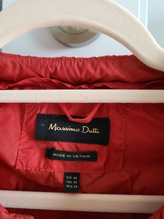 Kurtka puchowa Massimo Dutti
