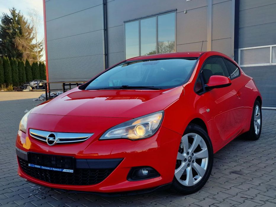 Opel Astra Opel Astra J GTC 1.4 Benzyna 2012r 114  tyś km przebiegu