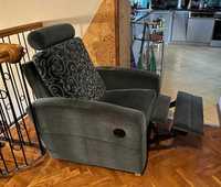 fotel z rozsuwanym podnóżkiem - możliwy transport