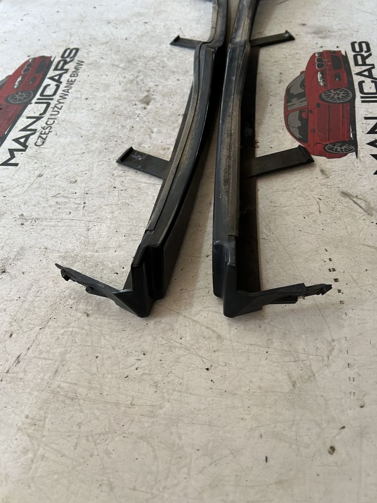 Listwy pod lampy lewa prawa bmw e46 sedan kombi black sapphire touring