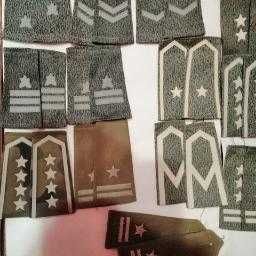 Naszywki stopnie pochewki (para )