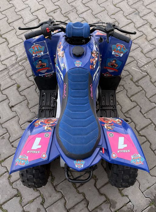 Quad Yamaha YZF 50 rok 2023, oklejenie Psi Patrol - stan bardzo dobry