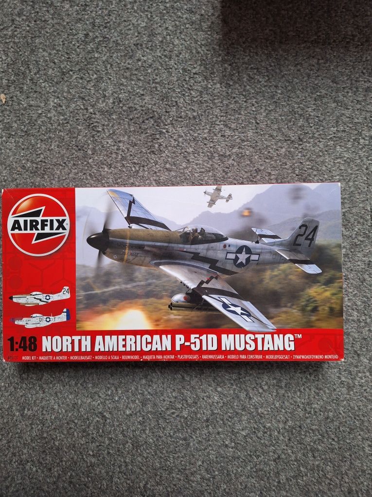 Airfix Samolot Mustang P-51D 1:48