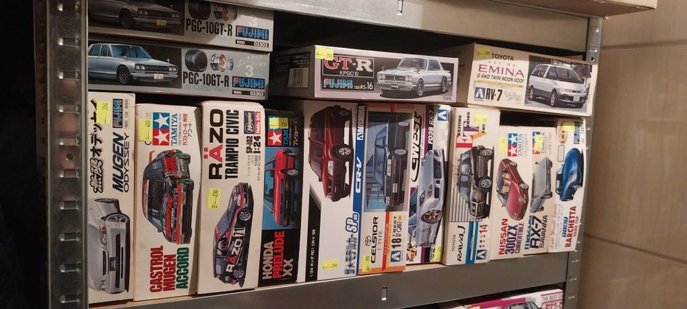 Model do sklejania 1:24 tamiya fujimi aoshima hasegawa Honda Prelude