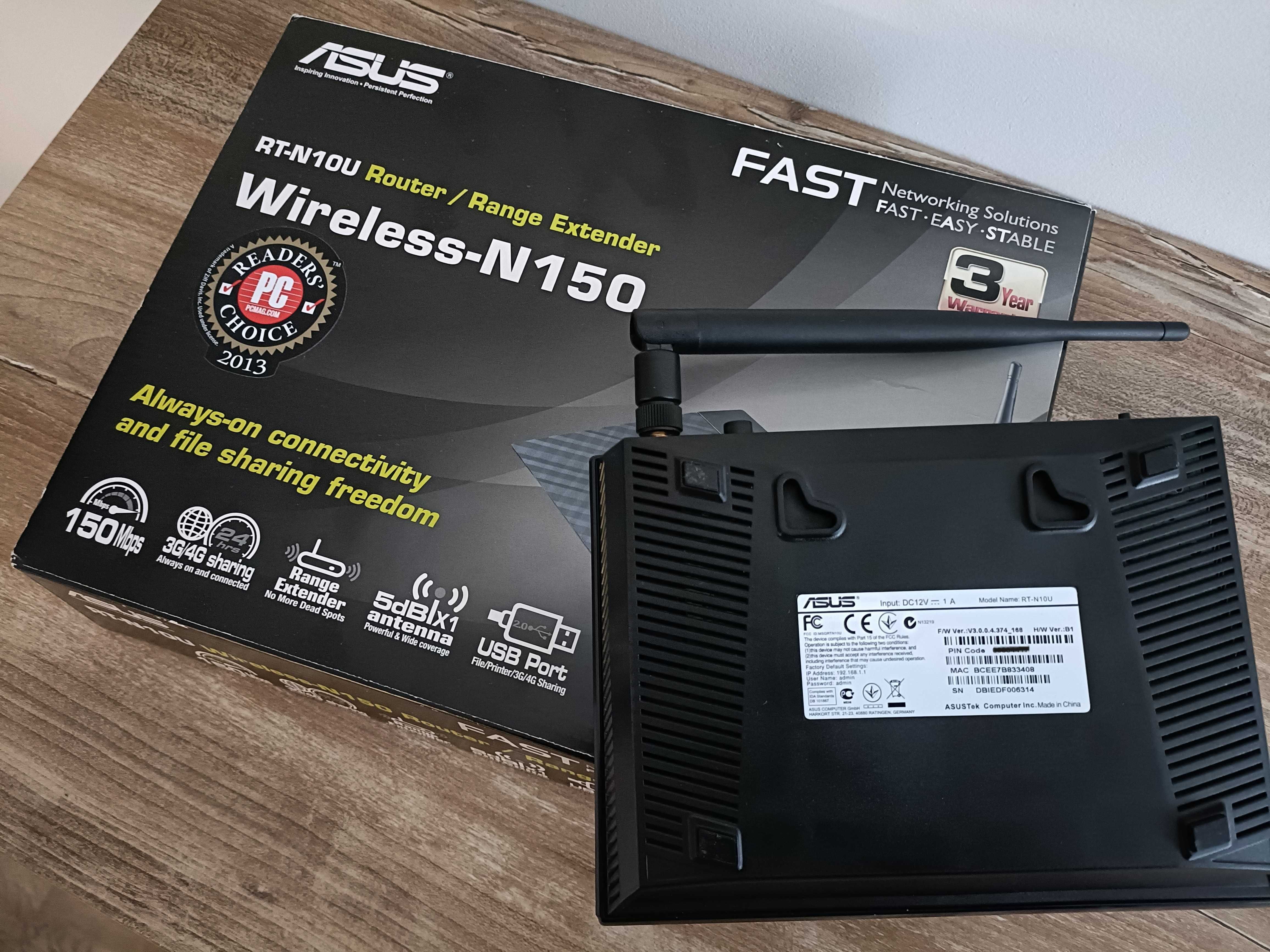 Asus RT-N10U niezawodny router