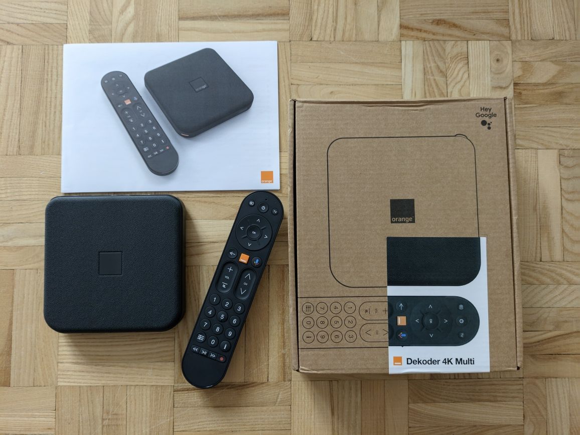Orange 4K Multi DIW377 TV BOX - Android 12, 3 GB RAM