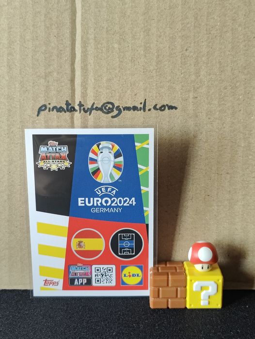 Carta Topps Koke – Euro 2024 (Seleção de Espanha)