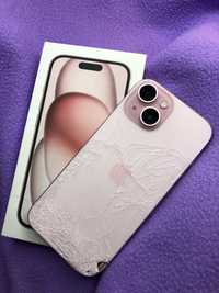 Iphone 15 pink uszkodzony WAWA