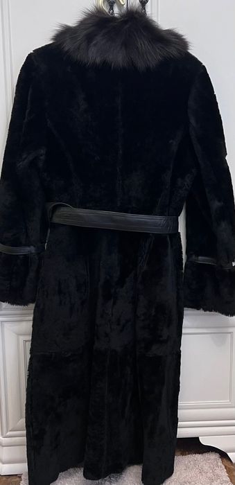 Шуба мутон полированный р 48