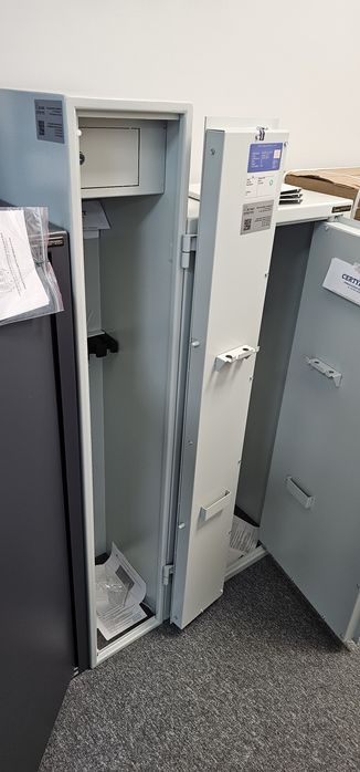 Sejf na BROŃ palną Klasy "S1"  5szt - szafa myśliwska | wg PN-EN 14450