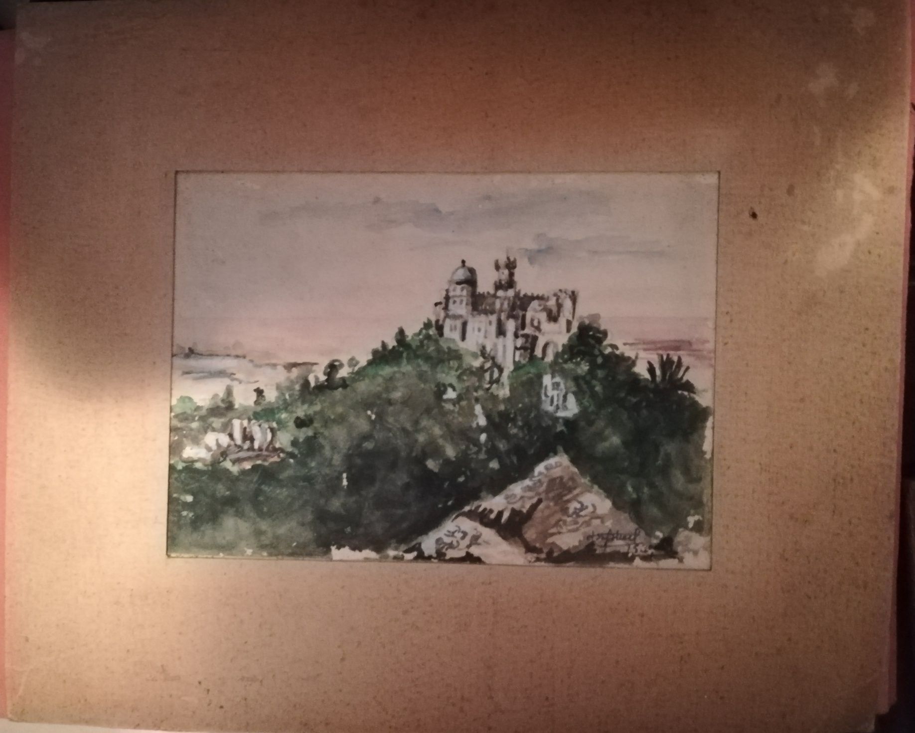 Pintura de Sintra feito á mão