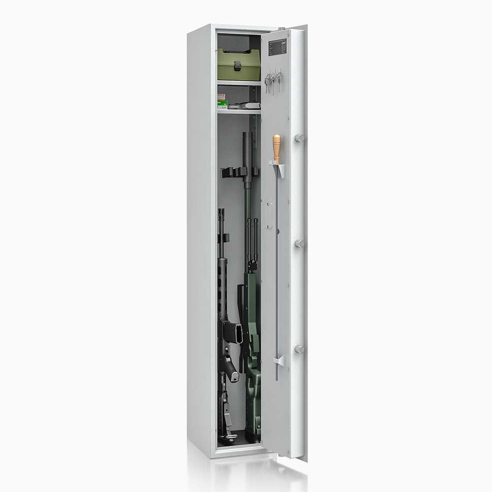 Szafa na broń SIEGEN kl. S1 uchwyt na 4 szt. broni zam. elektroniczny