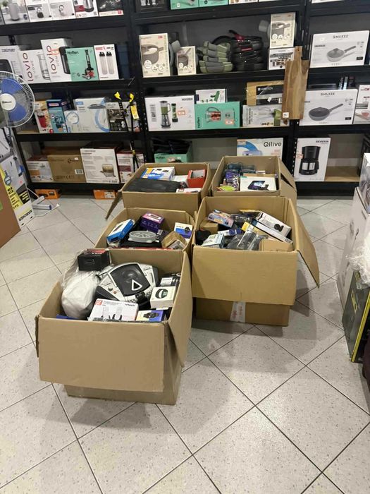 Boxy duże kategoria A B C mix elektronika zabawki sprzęt agd narzędzia