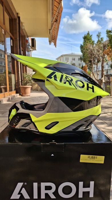 Шолом кросовий Airoh шлем мотокросс эндуро kovi geon ендуро мотокрос