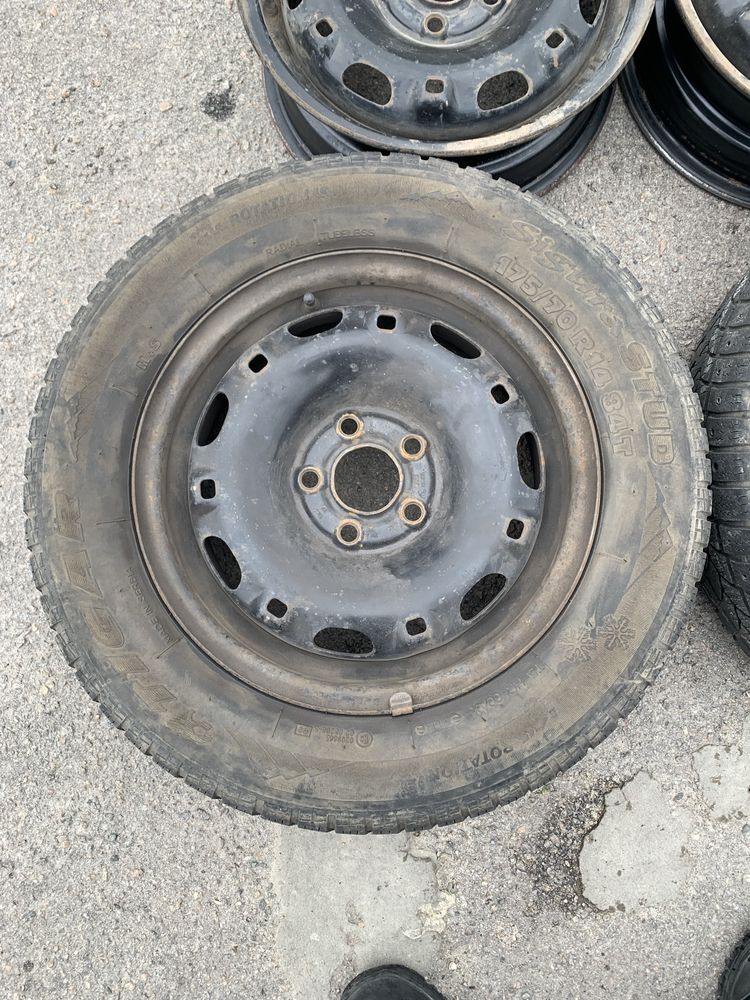 Диски r14, 5х100 vw,skoda,seat