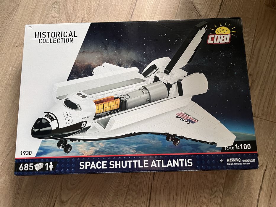 Cobi klocki Space Shuttle Atlantis