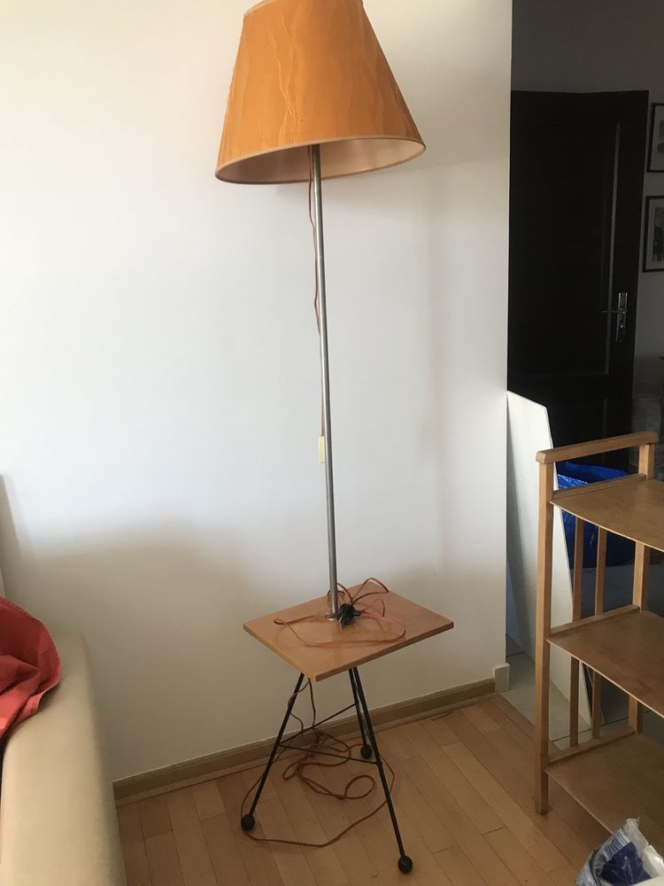 Lampa podlogowa PRL patyczak