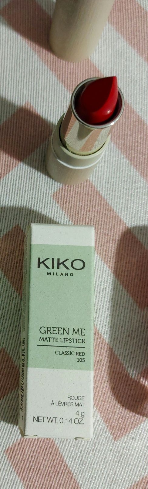 Kiko Green me mate lipstick NOVOS