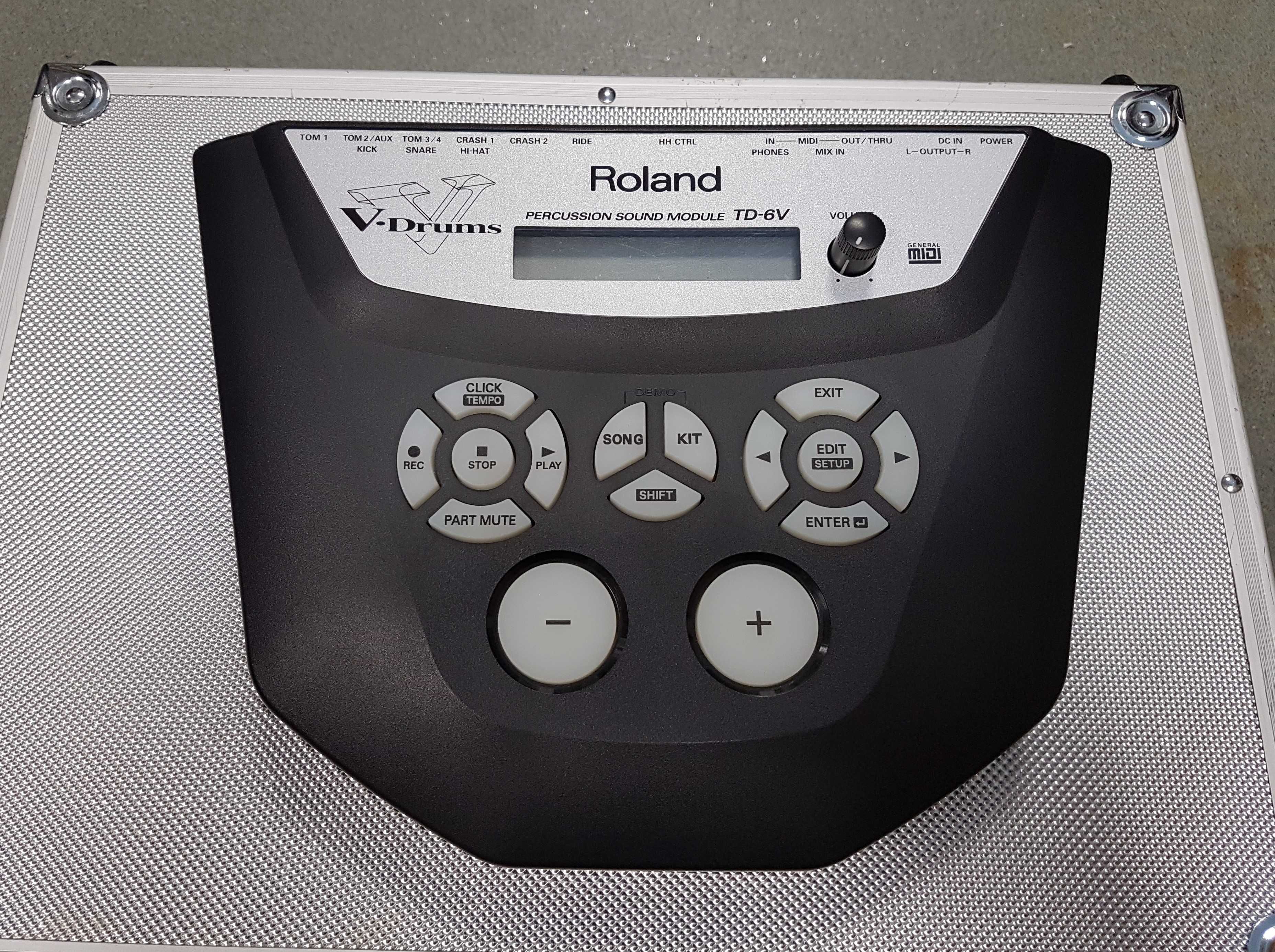 Roland TD6V modul + uchwyt + Twardy Case - stan bardzo dobry!!!