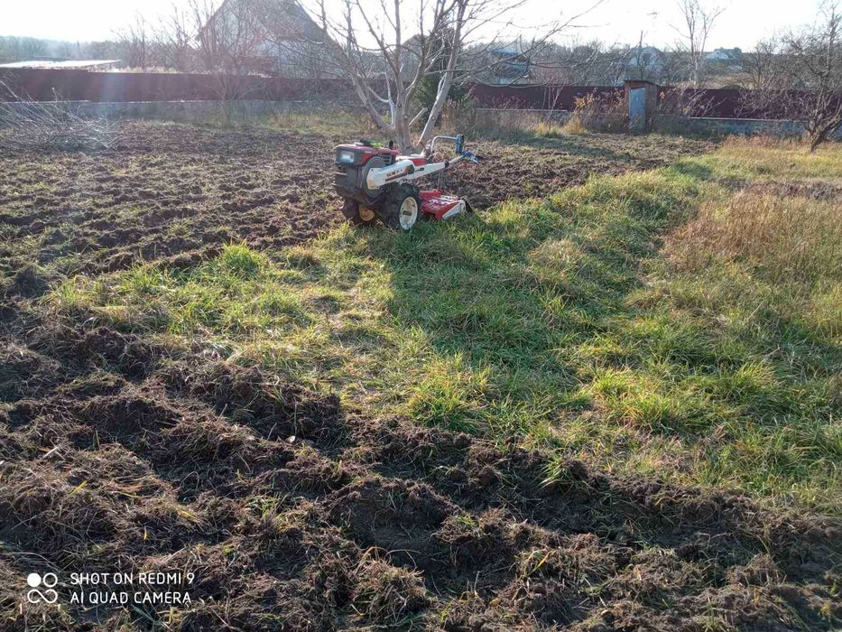 Послуги мотоблока фрезування