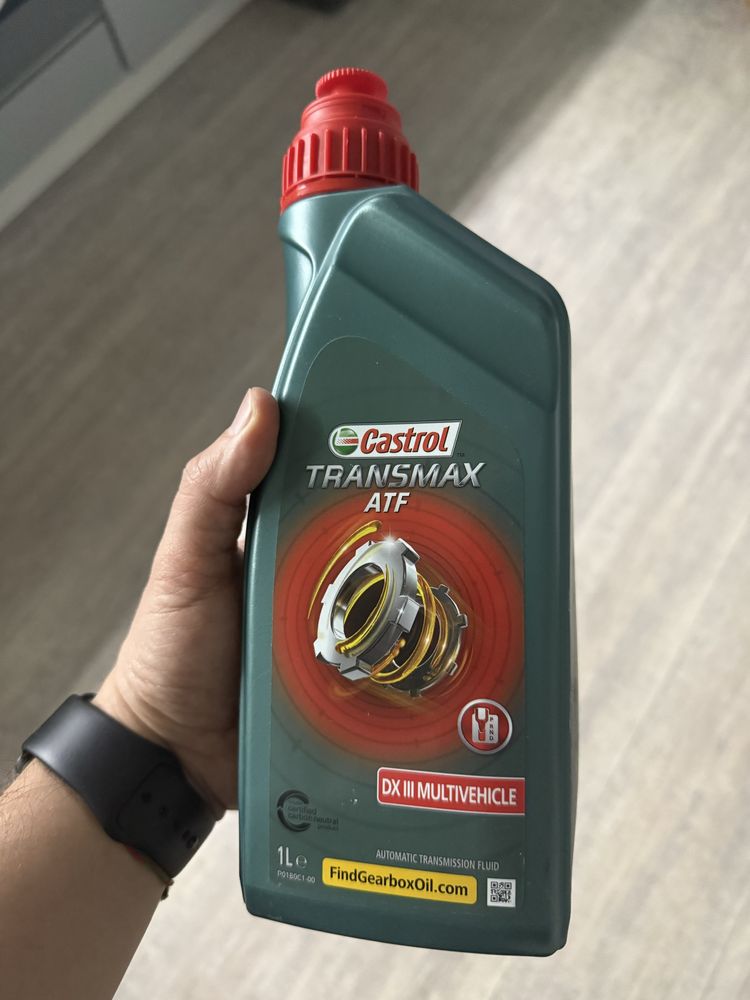 Трансмісійна олива масло Castrol ATF Dexron 3 1л