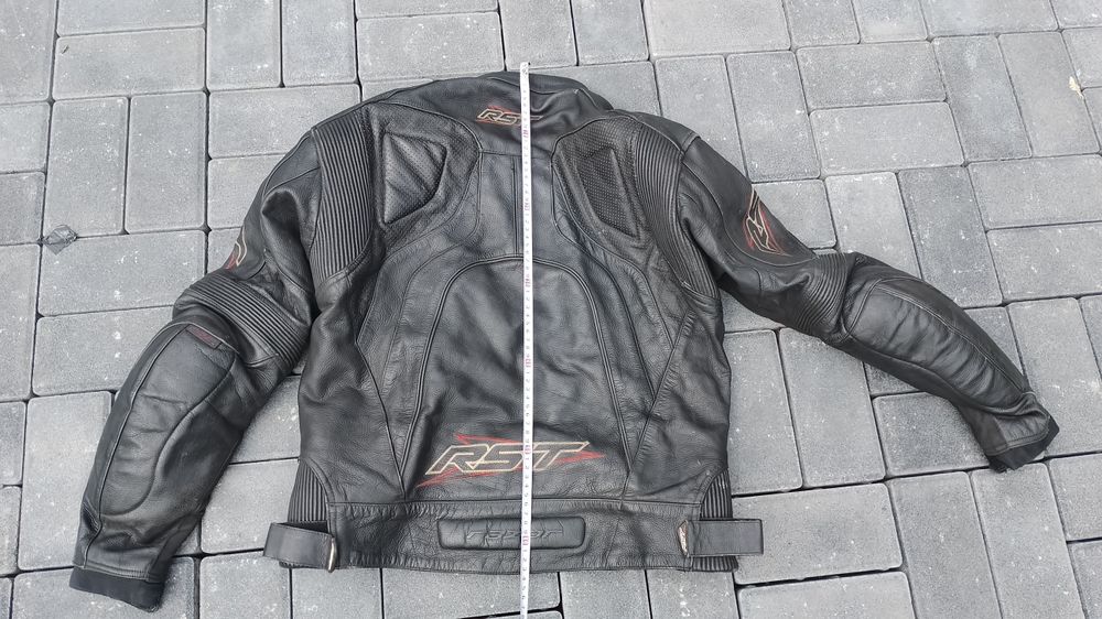 Kurtka na motor skórzana