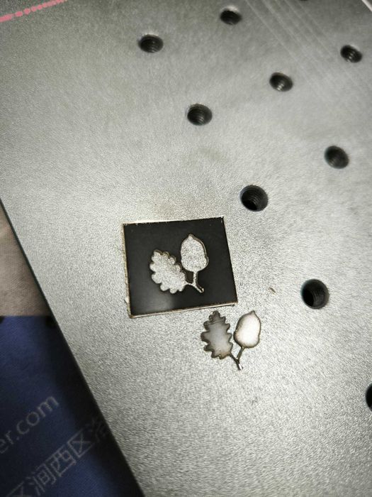 Dekor wyciety laserem