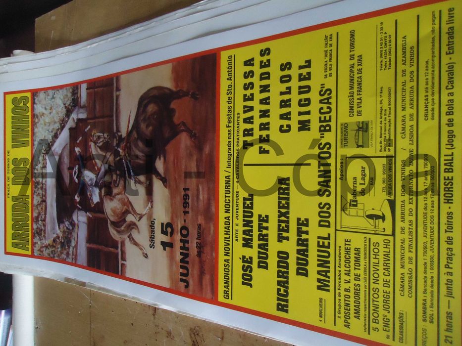 Toiros - Cartazes de Montra 8