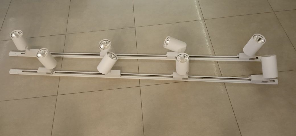 Zestaw szynowy 2 metrowy+ LED 4 x 20 W.
