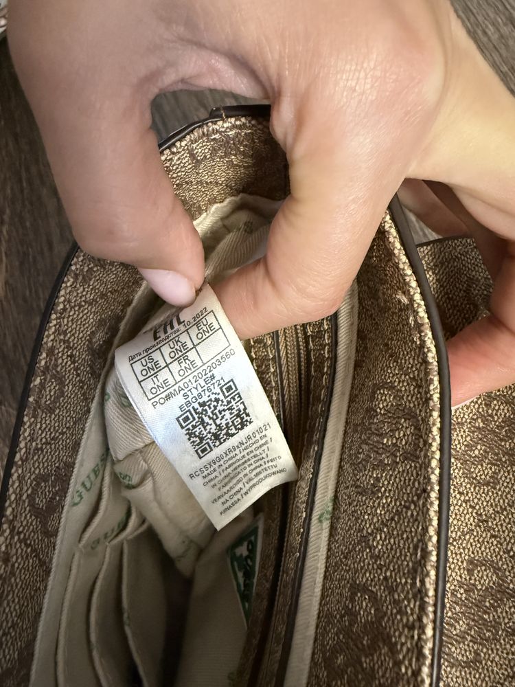 Сумка Guess крос-боді жіноча Eco, оригінал
