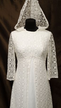 Сукня весільна свадебное платье с капюшоном Голландия