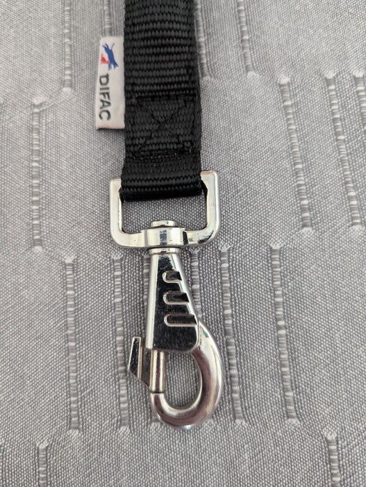 DIFAC Comfort linne водилка для собак, черная, 28 см.