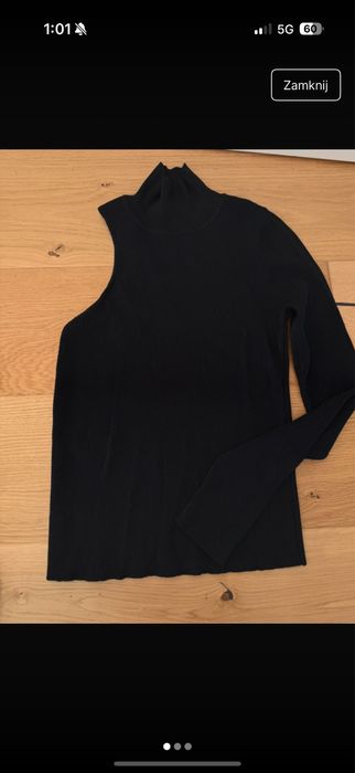 Golf ZARA z jednym rękawem rozmiar L