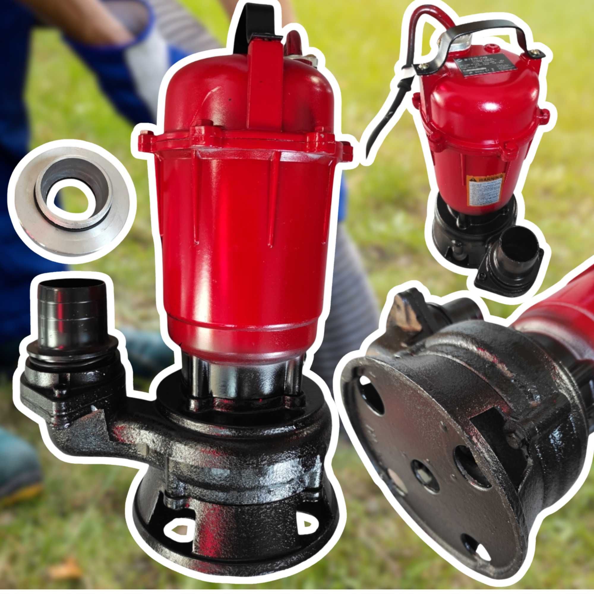 Pompa z rozdrabniaczem do szamba wody brudnej czystej 3200w fast fix