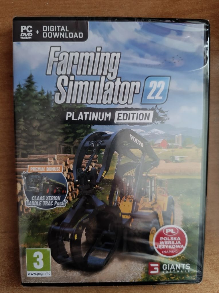 Farming Simulator 22 Platinum Edition  PC.