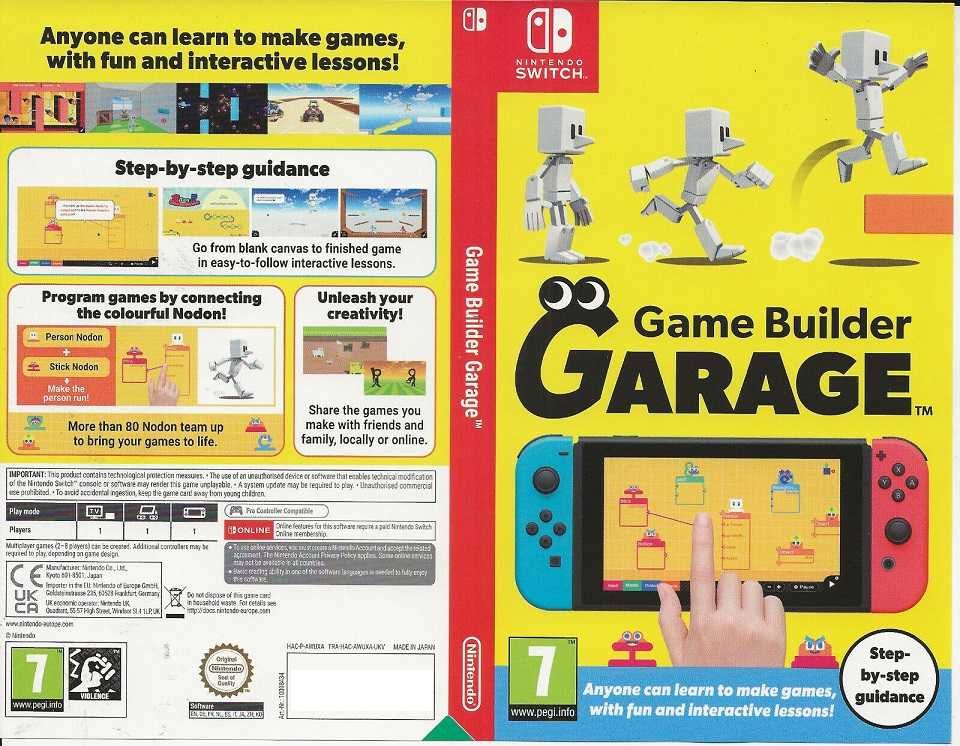 Game Builder Garage Nintendo Switch + Lite + Oled