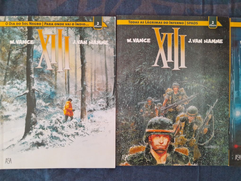 XIII W. Vance, J Van Hamme,  Giraud, Jigounov, Y. Sente Álbuns Duplos