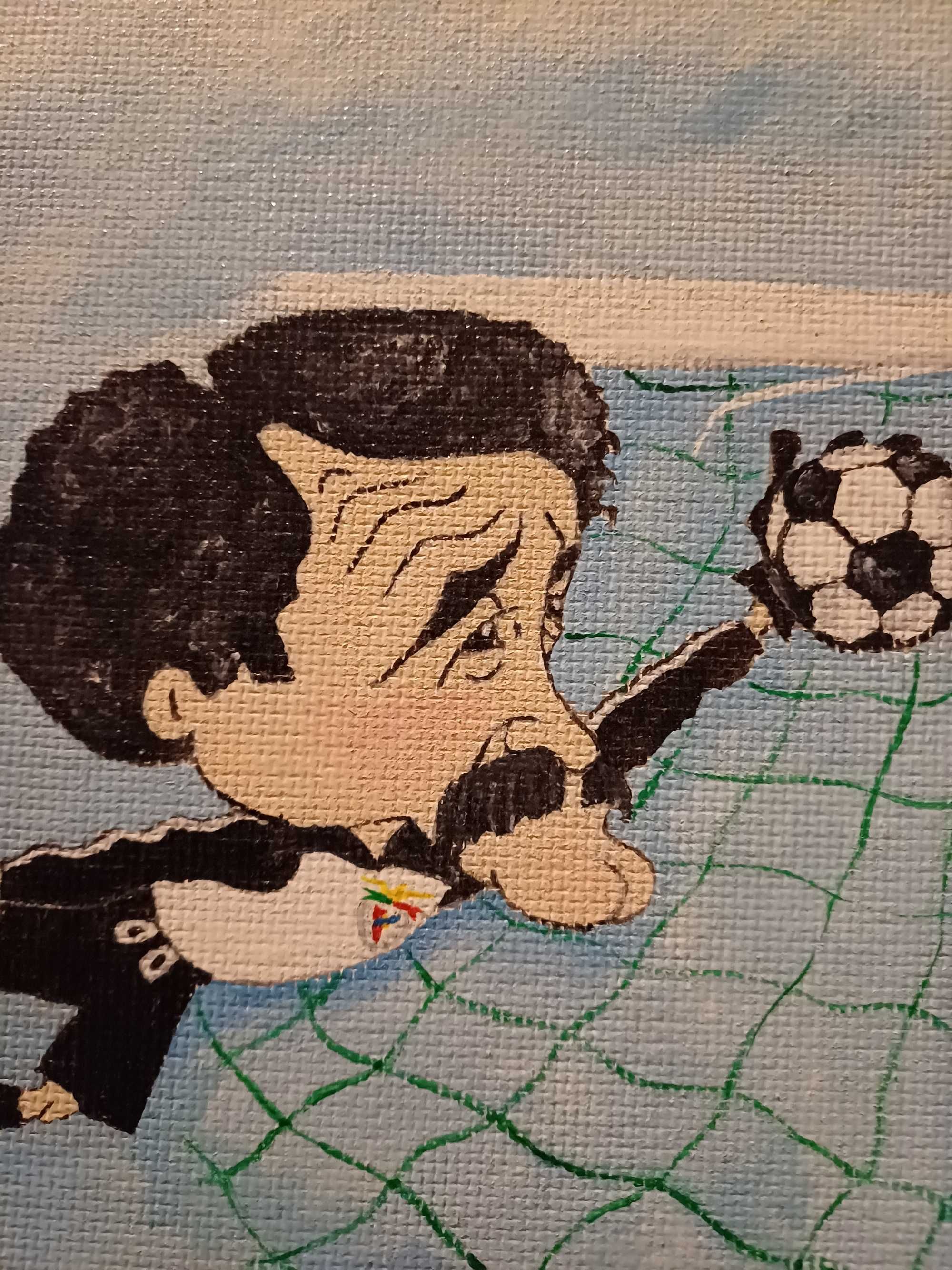 Quadro do guarda-redes Bento (Benfica)