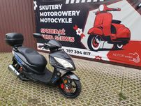 Skuter BARTON FALCON 125 w bardzo dobrym stanie TRANSPORT RATY