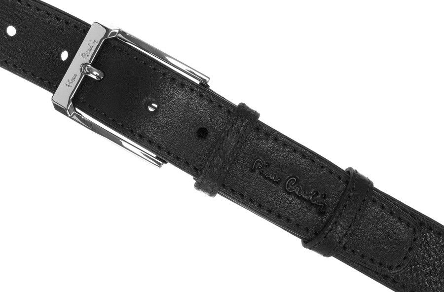 skórzany pasek do spodni - pierre cardin 110