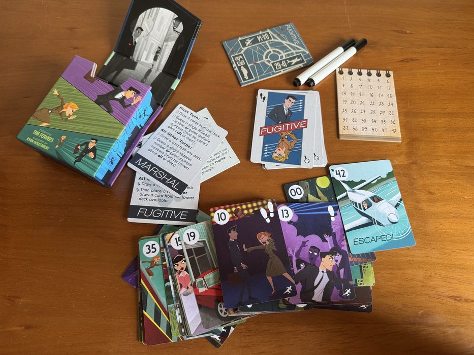 The Fugitive - Jogo de Cartas EN