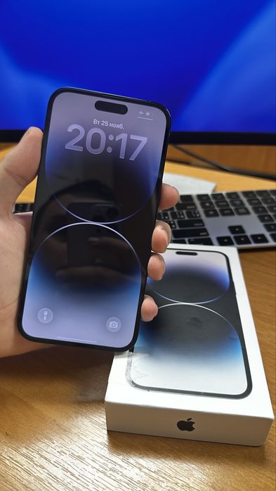 iPhone 14 pro max 256 gb space black sim+e-sim